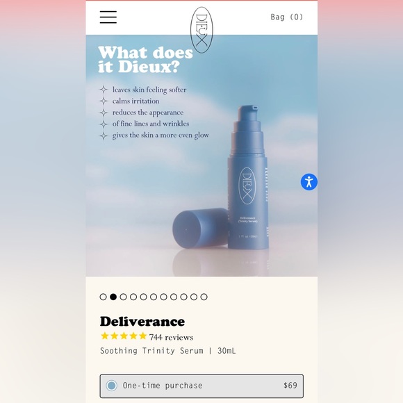 DELIVERANCE Soothing Trinity Serum | 30mL - Picture 2 of 12